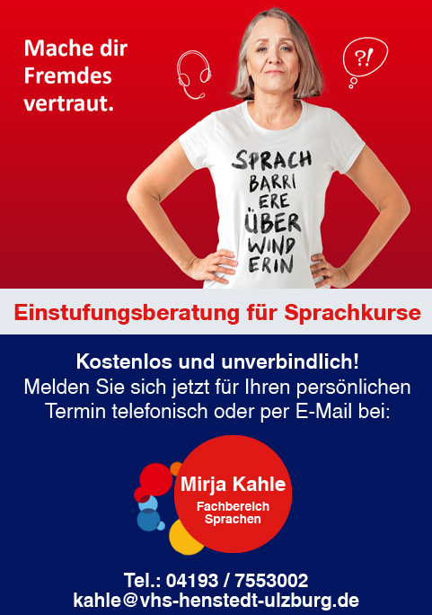 VHS Henstedt Ulzburg - Sprachen