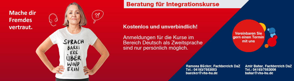 VHS Henstedt Ulzburg - Integrationskurse
